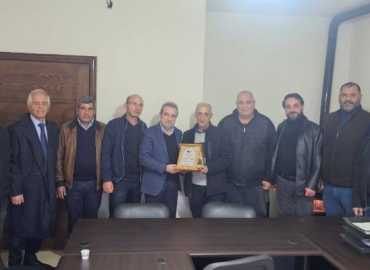 بلدية جب جنين تزور وائل أبو فاعور للبحث بشؤون إنمائية وخدماتية