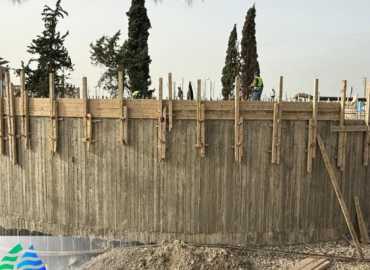 مؤسسة مياه لبنان الجنوبي تواصل أشغال بناء خزان الفوار الأرضي الاقليمي بسعة 2500 متر مكعب