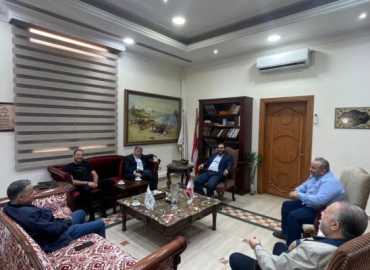 رئيس بلدية الغبيري يبحث مع وفد من حركة أمل الشؤون البلدية والتنسيق المشترك