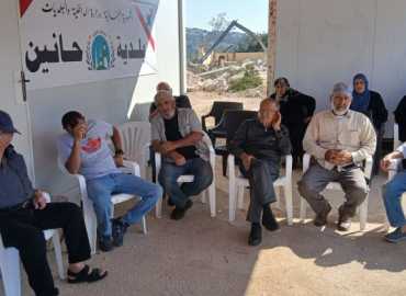 ندوة زراعية في حانين حول الزراعات الشتوية وتوزيع شتول على المزارعين