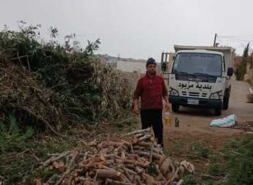 بلدية مزبود توزع الحطب على العائلات المحتاجة للمرة السابعة هذا الشتاء