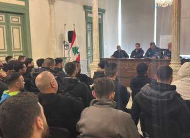 بلدية طرابلس تعقد الاجتماع التوجيهي الأول لعناصر الشرطة البلدية الجدد