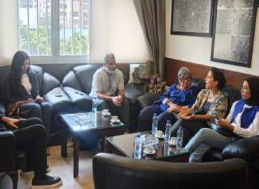 بلدية حارة حريك تستقبل وفدًا أوروبيًا: «الشعب اللبناني متمسّك بأرضه»