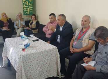 لقاء في بلدة بزال العكارية لبحث تشغيل مشروع مؤسسة مياه لبنان الشمالي والتوعية على آلية الاشتراك