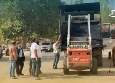 بلدية بعلبك تبدأ بأعمال صيانة الحفر في شوارع المدينة