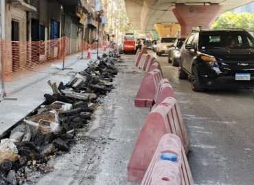 بلدية برج حمود تستكمل تأهيل الأرصفة ضمن تطوير مسار السوق التقليدي