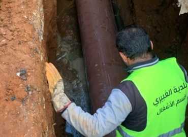 بلدية الغبيري تنفّذ سلسلة أعمال خدماتية لتحسين البنى التحتية