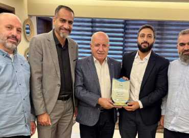وفد من بلدية عبا يزور رئيس مجلس الجنوب لبحث احتياجات البلدة التنموية