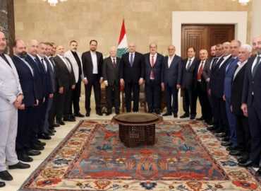 اتحاد بلديات البقاع الأوسط يطرح أمام رئيس الجمهورية أولوية تأهيل 