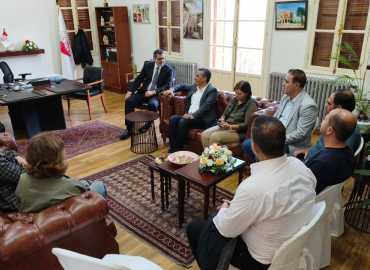 رئيس بلدية جزين يبحث تعزيز القطاع الزراعي وتأمين الدعم للمزارعين