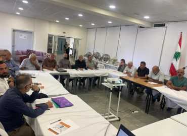 بالتعاون مع العمل البلدي في منطقة جبل عامل الثانية ورشة عمل لمخاتير مدينة النبطية
