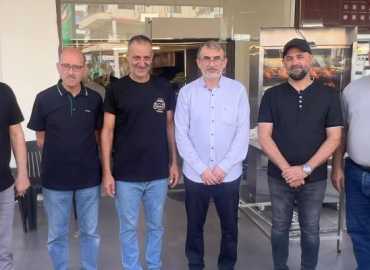 بلدية الخيام تزور مطعم «الشيخ» في حارة صيدا وتلتقي أبناء البلدة