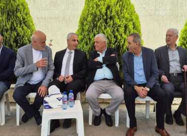 وفد من اتحاد بلديات إقليم الخروب الشمالي يهنئ العميد مازن بصبوص بتعيينه مديرًا عامًا للنقل البري والبحري