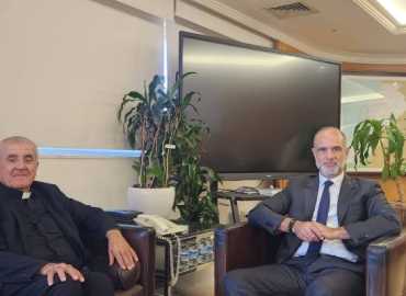 رئيس بلدية جدرا يبحث مع وزير الأشغال ملفات إنمائية وخدماتية تخص البلدة