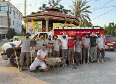 بالتعاون الأهلي البلدي.. بلدية جبشيت تُنجز حملات النظافة
