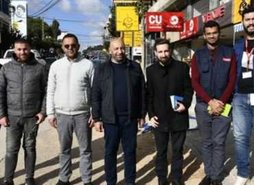 وفد MEDAIR يتفقد مشروع تحديث شبكة المياه في مدينة النبطية