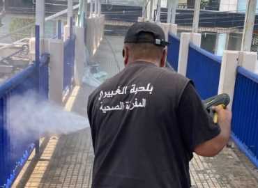 بلدية الغبيري تنفّذ أعمال نظافة ومكافحة للحشرات في مختلف أحياء البلدة
