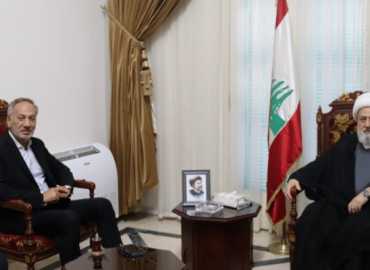 رئيس بلدية كفرملكي يزور الشيخ علي الخطيب ويبحث معه شؤون البلدة وملف الأوقاف