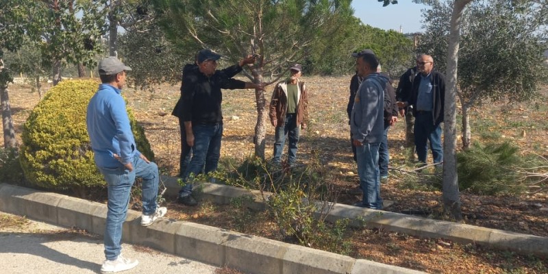 ورشة تدريبية حول تقليم الأشجار لمندوبي البلديات في قضاء صور