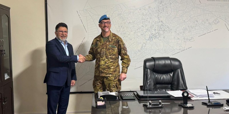 بلدية السلطانية تبحث مع قائد القطاع الغربي في قوات اليونيفيل والكتيبة الإيطالية احتياجات البلدة وسبل التعاون