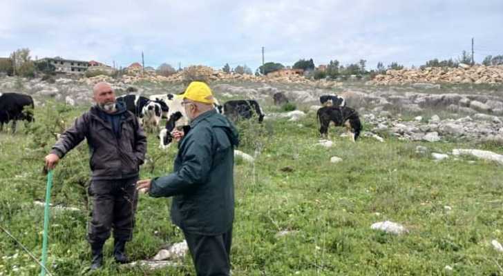 بالصور: مركز الخدمات الزراعية والتنموية التابع لاتحاد بلديات قضاء بنت جبيل يتابع المزارعين ومربي الماشية