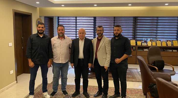 زيارة وفد من بلدية بستيات إلى رئيس مجلس الجنوب