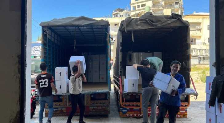 اتحاد بلديات الشقيف - النبطية يواصل توزيع الخبز ويستلم مساعدات من الصليب الأحمر