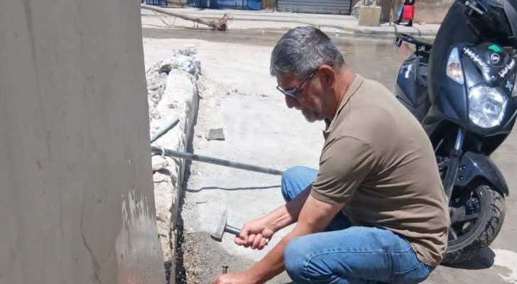 بلدية برج البراجنة تباشر إصلاح شبكة المياه في عين السكة