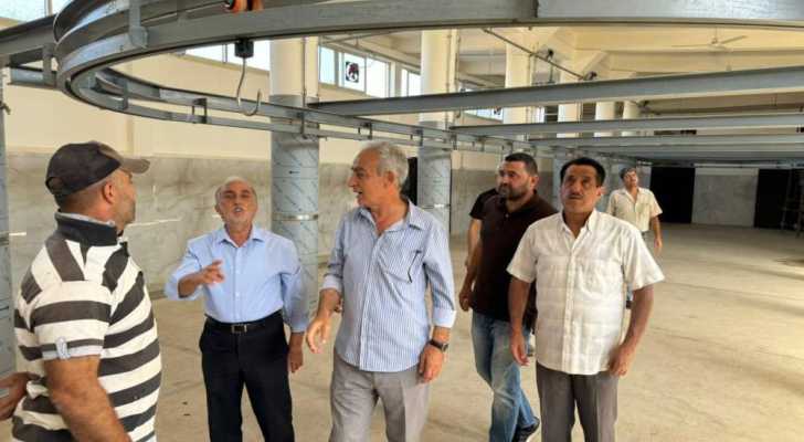 رئيس بلدية بعلبك يتفقد قسم الأغنام في المسلخ البلدي وورشة تأهيل الطريق المحيطة بالمسلخ