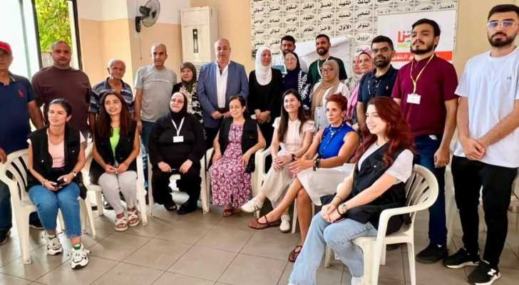 بلدية صيدا تشارك في لقاء مجتمعي حول استدامة العمل الإنمائي في حي التعمير