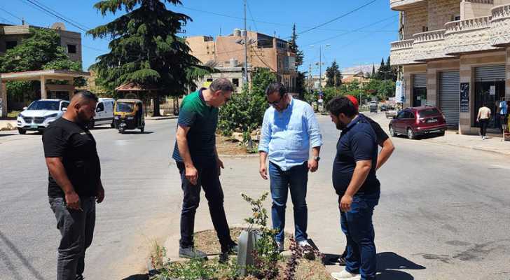 اتحاد بلديات بعلبك وبلديّة بعلبك يطلقان مشروع إنارة مدخل بعلبك الجنوبي