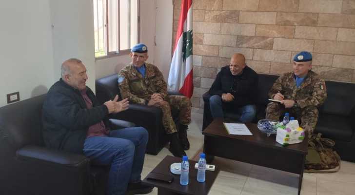 بلدية الشعيتية ومالكية الساحل تستقبل قائد الكتيبة الإيطالية – مركز المنصوري