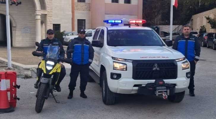 اتحاد بلديات القلعة يستلم آلية بيك آب ودراجة نارية مخصّصتين لقسم الشرطة