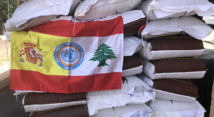بلدية ديرسريان تقيم حفل استلام وتسليم كمية من الاعلاف مقدمة من اليونيفيل