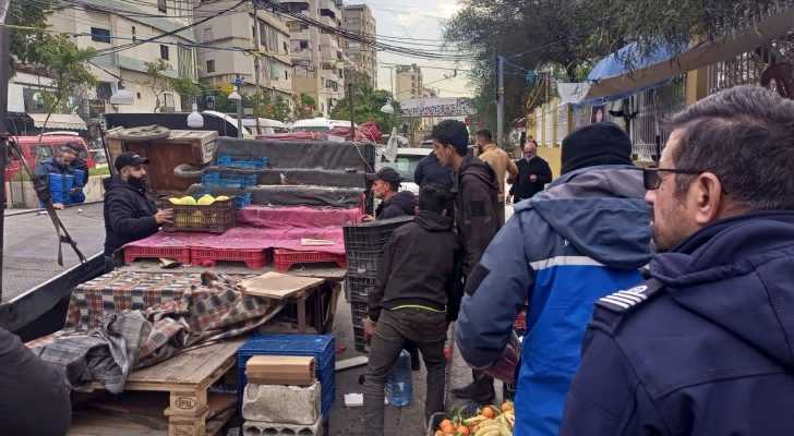 شرطة بلدية برج البراجنة تنفّذ حملة مشتركة لإزالة المخالفات عن الأملاك العامة