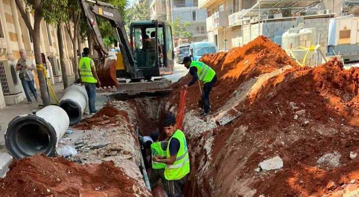 اتحاد بلديات الضاحية الجنوبية يواصل تأهيل البنى التحتية وتحسين تصريف مياه الأمطار في حارة حريك