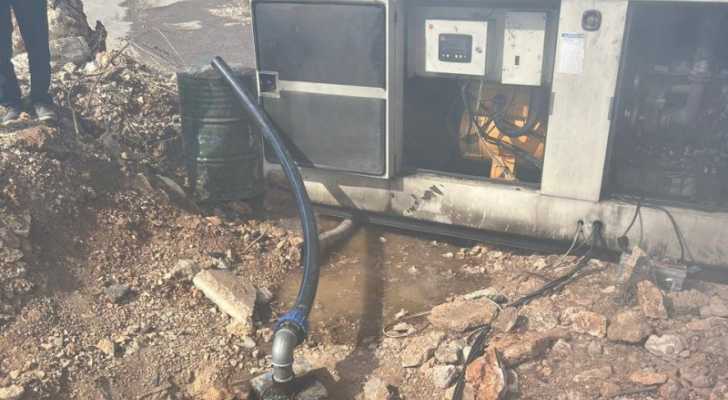 بلدية شيحين تنجح في تجربة بئر ارتوازي دمّره العدو الإسرائيلي خلال عدوانه الأخير