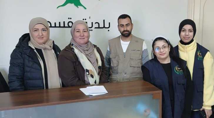 بلدية بقسطا تواصل توزيع المساعدات الغذائية للنازحين بدعم من مجلس الجنوب