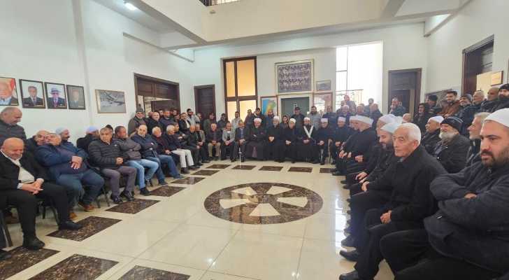 مفتي حاصبيا ومرجعيون يثمن زيارة التضامن من حاصبيا لأهالي العرقوب