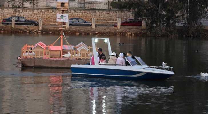 بلديتا كفرتبنيت والنبطية الفوقا تطلقان قارب للنزهة في بركة كفرتبنيت
