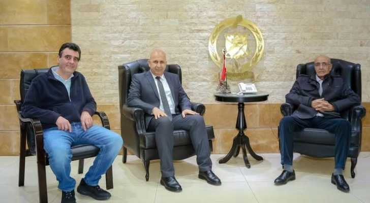 المدير العام للدفاع المدني يستقبل رئيس بلدية جديتا