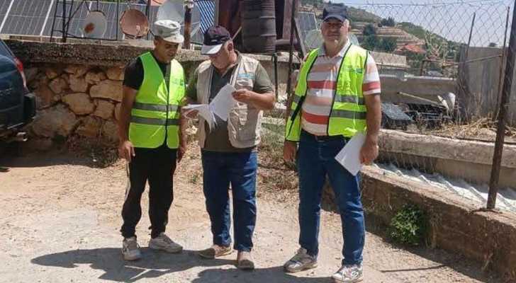 مؤسسة مياه البقاع تضبط مخالفات تعدٍ على شبكة المياه في خربة قنافار