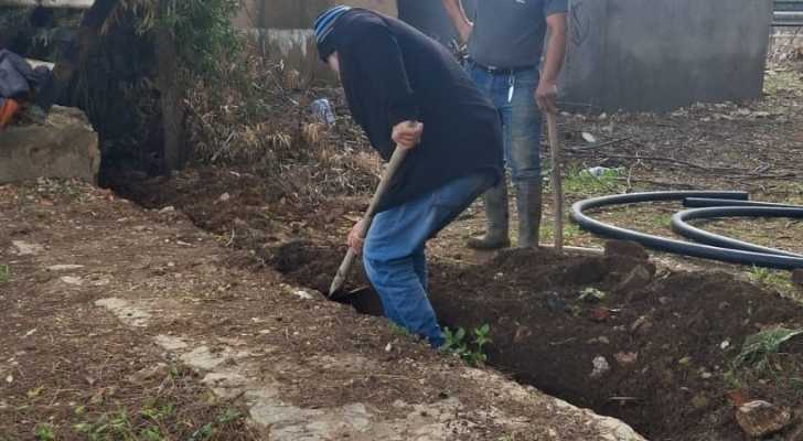 بلدية مركبا تواصل أعمال استكمال مشروع ضخّ المياه إلى جميع المنازل