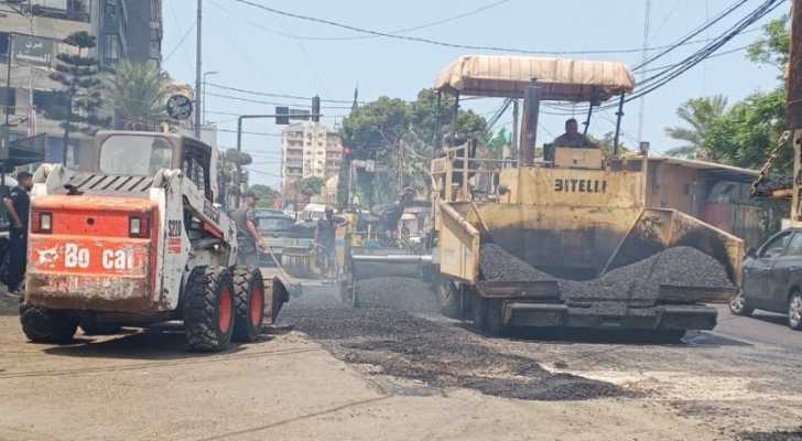 بلدية الغبيري تشرح سبب تأخير انجاز تزفيت بعض الطرقات وتشكر الاهالي على صبرهم