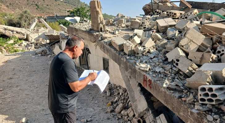 بلدية كفرفيلا تستكمل مسح الأضرار بالتعاون مع مجلس الجنوب