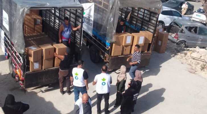 بلدية زبقين تواكب توزيع حصص غذائية ومواد تنظيف بالتعاون مع منظمة «العمل ضد الجوع»