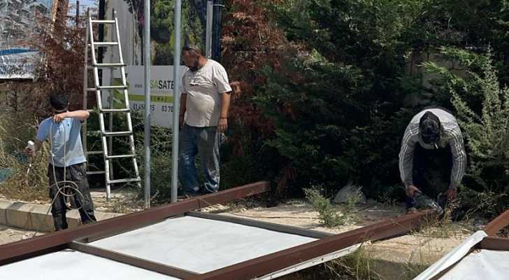 حملة ميدانية لبلدية الشويفات لإزالة المخالفات وتحسين المشهد العام