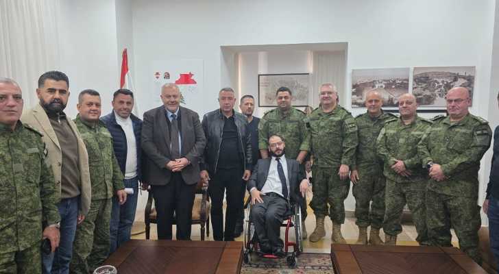 فوج حرس بيروت يزور محافظ المدينة ورئيس المجلس البلدي