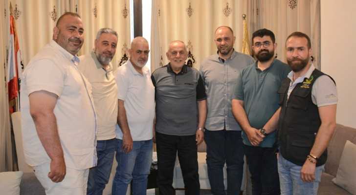 مسؤول العمل البلدي المركزي في حزب الله يتلقى وفد المجلس التنفيذي لنقابة عمال ومستخدمي بلدية النبطية