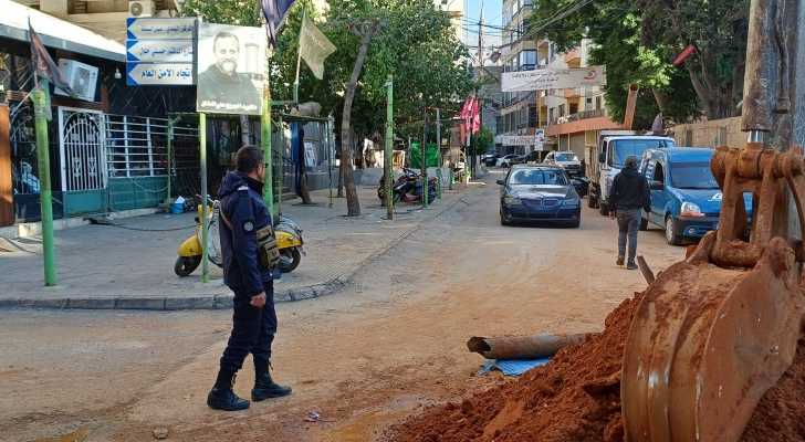 بلدية برج البراجنة تواصل صيانة شبكات الصرف الصحي